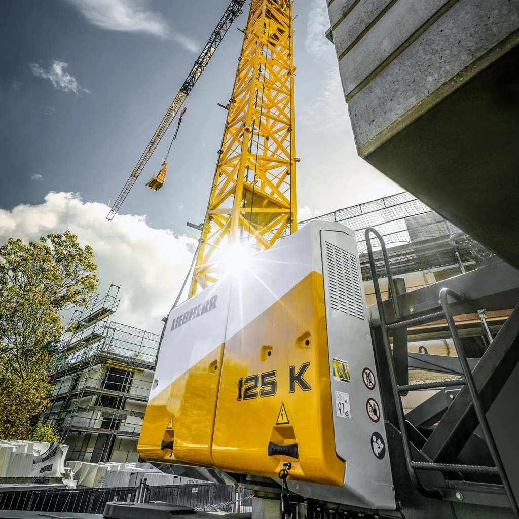 Rychlomontážní jeřáb Liebherr 125 K